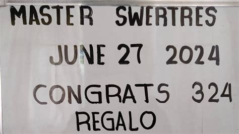 SWERTRES HEARING TODAY GRATS 324 662 JUNE 27 2024.